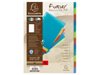 Tabbladen Exacompta A4 11-Gaats Forever 12-Delig Assorti Pp - 3