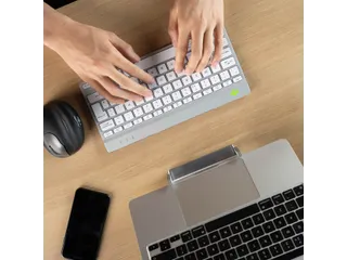 Compact Break ergonomisch toetsenbord Azerty BE Wit draadloos - 5