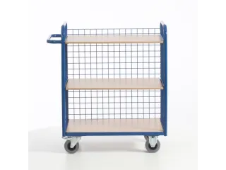 Dossierwagen Draagvermogen 150kg 1070x 980x 500mm Ral 5010 - 1