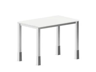In hoogte verstelbaar bureau,HxBxD 720-840x1000x600mm,Bl-wit - 2