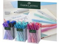 Fineliner Faber-Castell Broadpen Pastel 0.8mm in 3 kokers á 60 stuks