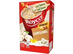Soep Royco crunchy champignons 20 zakjes