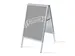 Stoepbord A1 complete set met print "WELKOM" Grijs