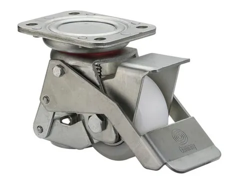 hefroller,draagverm. 400kg,polyamide wit,ØxB 80x40mm,kogellager