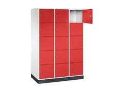 grootvolume-lockersysteem,HxBxD 1950x1220x600mm,3x5vakken,cil.-slot