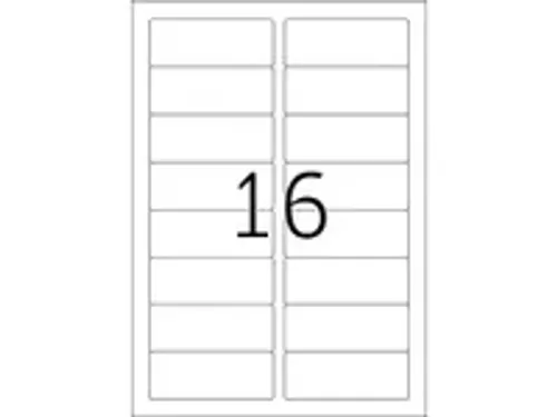 OUTLET HERMA 4479 Premium Adresetiketten A4 88,9x33,8mm Wit 1600 stuks