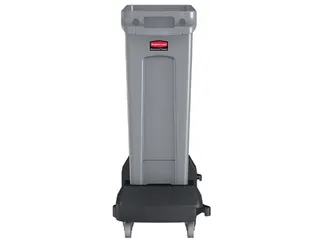 Rubbermaid afvalcontainer Slim Jim 87 liter grijs - 14