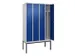 locker voor scheiding van kleding,HxBxD 2120x1200x500mm,4vak