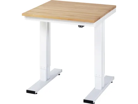 Werkbank elektrisch hoogte verstelbaar 720-1120x750x800mm beukblad