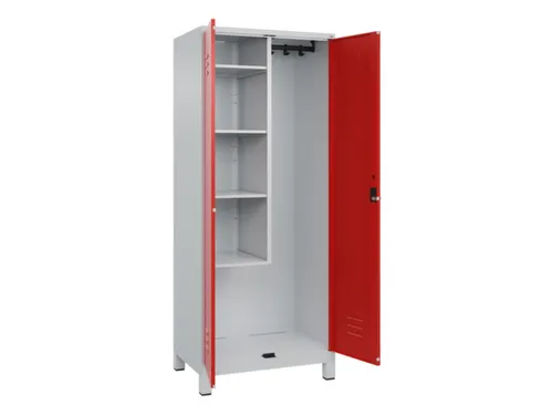schoonmaakkast,HxBxD 1950x800x500mm,links 4vakken