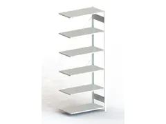 magazijnstelling,aanbouwveld,S3 Clip 80,HxBxD 2500x1006x536mm