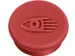Magneet Legamaster 20mm 250gr rood 8 stuks