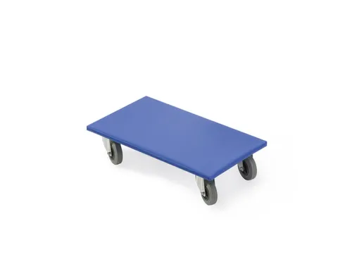 meubelroller,laadvl. LxB 720x480mm,platform gesloten,multiplexplaat