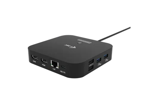 i-tec USB-C Dual HDMI Docking Station 100W