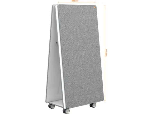 Nobo Move & Meet mobiel whiteboard mededelingenbord 180x90cm