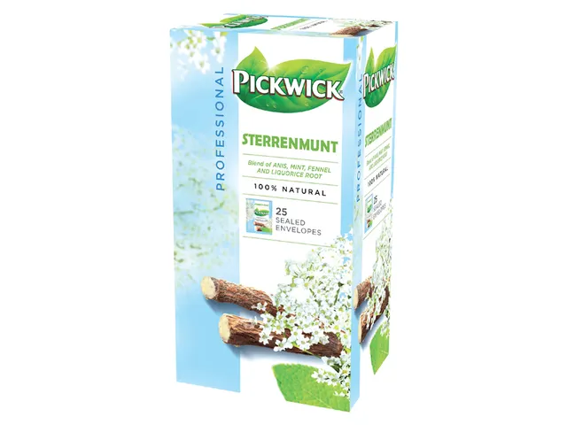 Thee Pickwick Sterrenmunt 25 Zakjes Van 2Gr