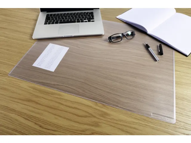 Schrijfonderlegger Duraglas 40x53cm Transparant Kunststof