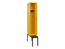 locker met bank,HxBxD 2120x300x815mm,1vak,vak B 300mm,cilinderslot