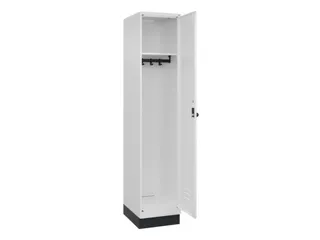 locker,HxBxD 1950x400x500mm,1vak,vak B 400mm,draaigrendel,sokkel - 2
