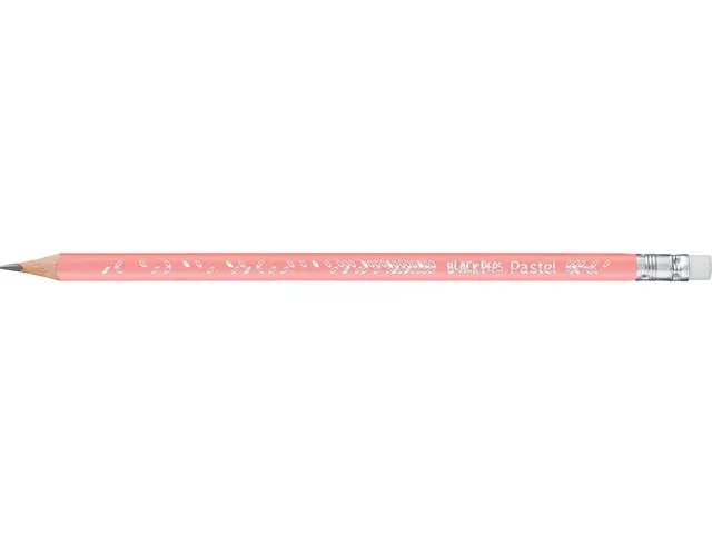 crayon Black'Peps Pastel, avec gomme, blister de 3 pièces