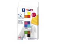 Klei Fimo soft colour pak à 12 basis kleuren