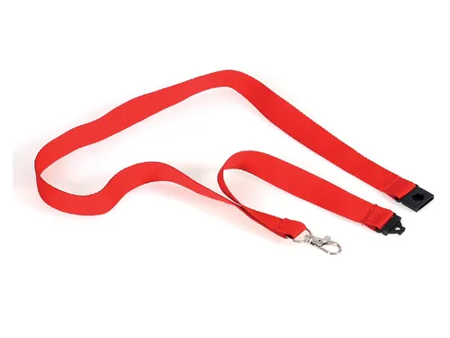 Badgekoord Europel rood