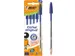 Cristal balpen medium blauw 5X