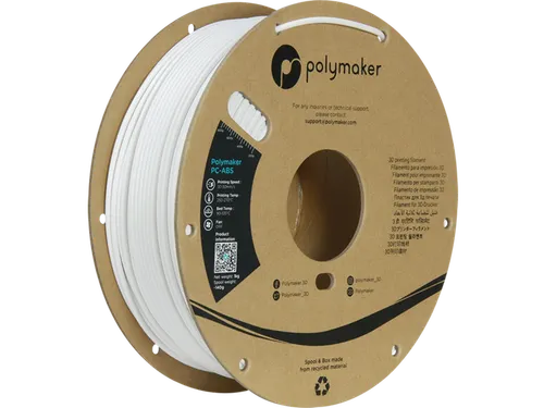 PC-ABS 1,75mm wit 1kg 3D filament