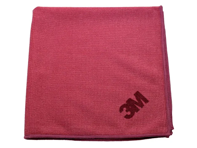 Microvezeldoek Scotch-Brite Essential 360x360mm rood 10 stuks