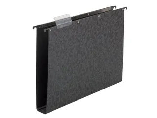 Hangmap Elba Verticfile Ult Hardboard A4 40mm U-bodem Zwart - 1