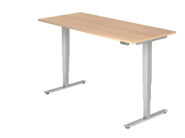 Elektrisch in hgte vst. zit-sta-bureau,HxBxD 630-1270x1800x800mm