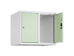 opzetkast,v. locker,2vak.,vak B 300mm,HxBxD 500x600x500mm,cilinderslot