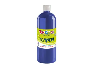 ToyColor plakkaatverf fles 1L kobaltblauw - 1