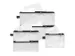 Trousse Foldersys A4 EVA transp sans PVC 4 comp fermeture éclair noir