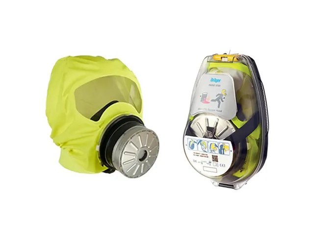 Dräger Parat 4730 ABEKP vluchtkap in plastic doos, per stuk