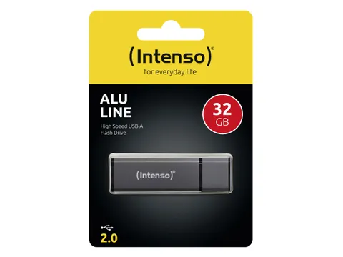 Alu Line Usb Stick 32Gb 2.0 Antraciet