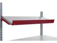 aanslagrand v. paktafel L 1000mm staal RAL3003