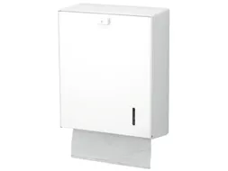 Handdoek Dispenser midi aluminium wit HS 31 P ingo-man versie