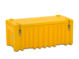 Opbergbox 250L H X B X D 540X 1200X 600Mm Geel