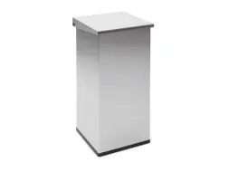Vuurbestendige afvalbak Carro-Lift met demper 55 Liter RVS