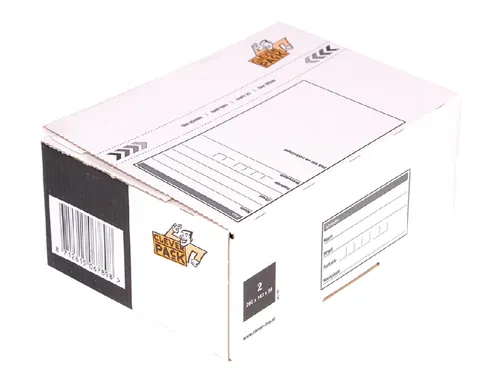 Postpakketbox 2 CleverPack 200x140x80mm wit