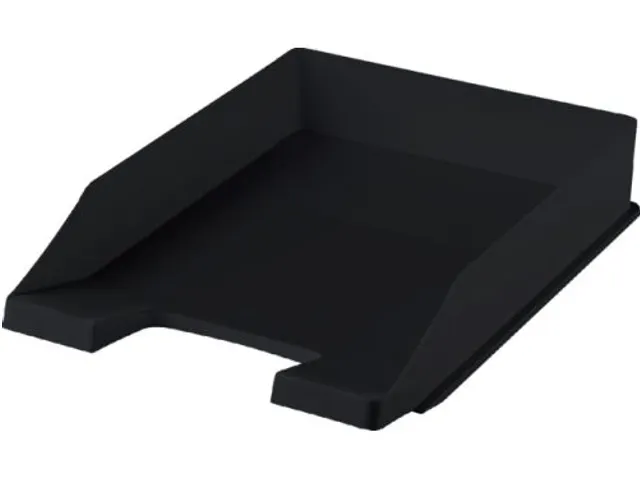 Brievenbak Quantore Zwart Stapelbaar Gerecycled A4