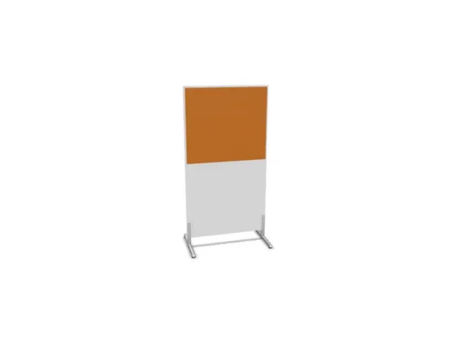 scheidingswand,HxB 1545x800mm,Bl-wit,BN3005-geel