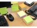 Bloc cube Info Notes 75x75mm mix 450 feuillets