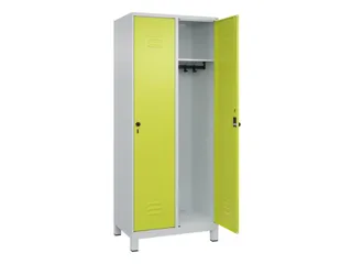 locker,HxBxD 1950x800x500mm,2vak,vak B 400mm,draaigrendel,voeten - 2