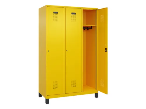 locker,HxBxD 1950x1200x500mm,3vak,vak B 400mm,cil.-slot,voeten