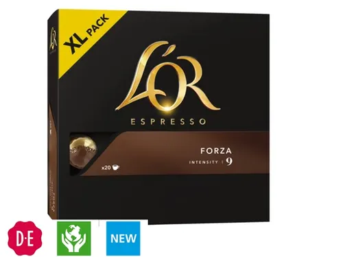 Koffiecups L'Or espresso Lungo Elegante 20 stuks