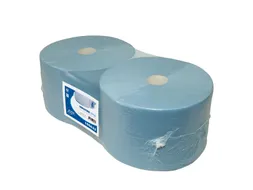 Industriepapier 100623 Euro perforatie CEL Blauw 3-laags 2 Rol