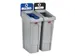 Afvalbak Rubbermaid Slim Jim Recyclestation starterset 87 liter grijs