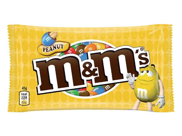Snoep M&M's pinda 24x45 gram